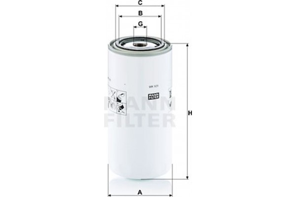MANN-FILTER Φίλτρο Καυσίμου - Wk 929 X
