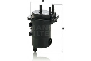 MANN-FILTER Φίλτρο Καυσίμου - Wk 939/17 X
