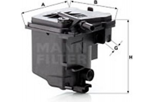 MANN-FILTER Φίλτρο Καυσίμου - Wk 939/2 Z