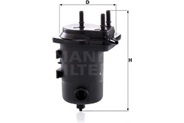 MANN-FILTER Φίλτρο Καυσίμου - Wk 939/8 X