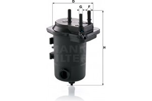 MANN-FILTER Φίλτρο Καυσίμου - Wk 939/9 X