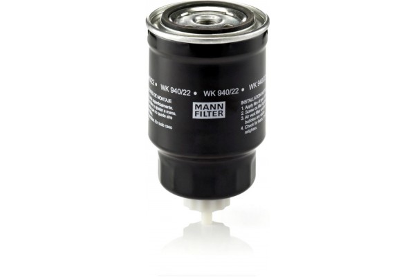 MANN-FILTER Φίλτρο Καυσίμου - Wk 940/22 MANN-FILTER Φίλτρο Καυσίμου - Wk 940/22