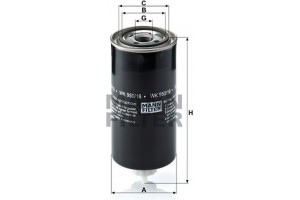 MANN-FILTER Φίλτρο Καυσίμου - Wk 950/16 X