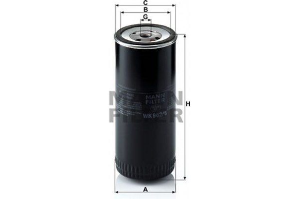 MANN-FILTER Φίλτρο Καυσίμου - Wk 962/5