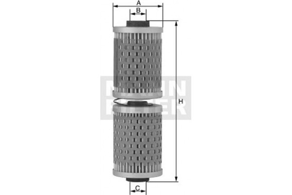 MANN-FILTER Φίλτρο Λαδιού - Mh 58