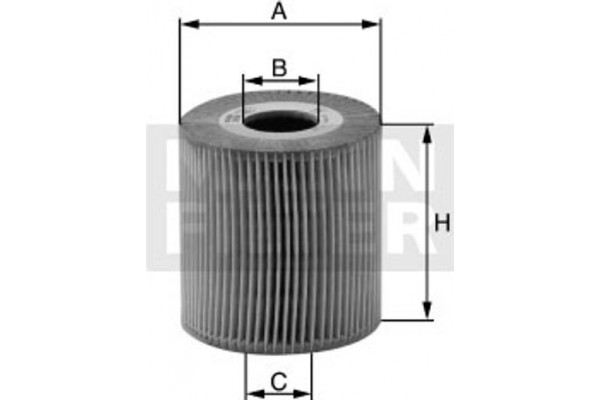 MANN-FILTER Φίλτρο Λαδιού - Hu 722 Z