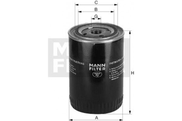 MANN-FILTER Φίλτρο Λαδιού - W 950/1