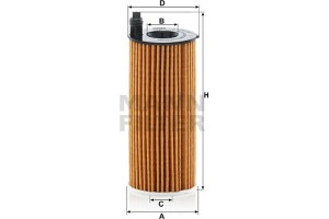 MANN-FILTER Φίλτρο Λαδιού - Hu 6014/1 Z