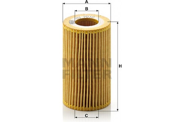 MANN-FILTER Φίλτρο Λαδιού - Hu 7010 Z