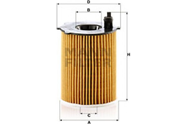 MANN-FILTER Φίλτρο Λαδιού - Hu 7033 Z