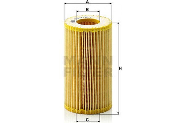 MANN-FILTER Φίλτρο Λαδιού - Hu 718/1 Z