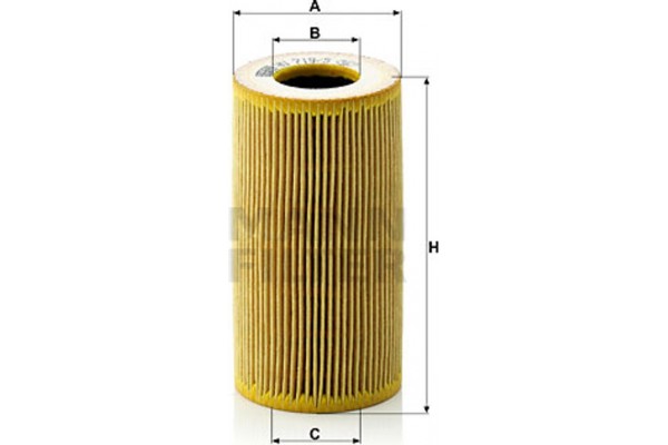 MANN-FILTER Φίλτρο Λαδιού - Hu 719/5 X