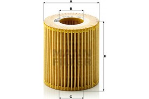MANN-FILTER Φίλτρο Λαδιού - Hu 815/2 X