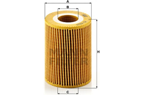 MANN-FILTER Φίλτρο Λαδιού - Hu 820/1 Y