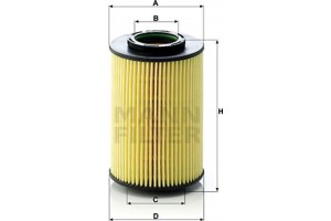 MANN-FILTER Φίλτρο Λαδιού - Hu 822/5 X