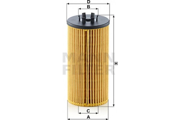 MANN-FILTER Φίλτρο Λαδιού - Hu 835/1 Z