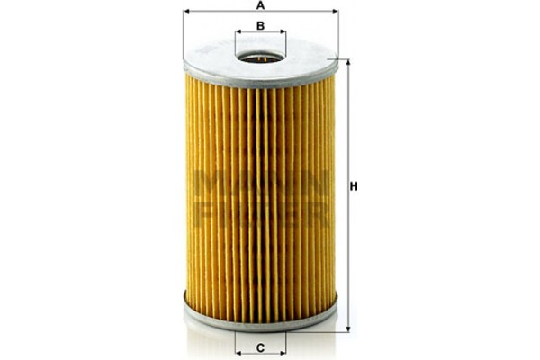MANN-FILTER Φίλτρο Λαδιού - H 820/3 X