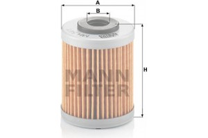 MANN-FILTER Φίλτρο Λαδιού - Mh 54/1