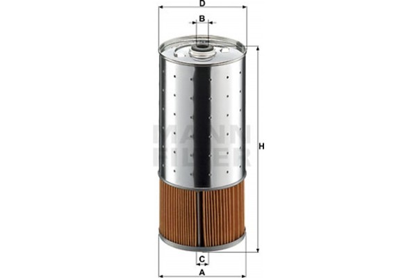 MANN-FILTER Φίλτρο Λαδιού - Pf 1055/1 X