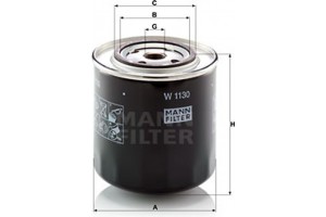 MANN-FILTER Φίλτρο Λαδιού - W 1130