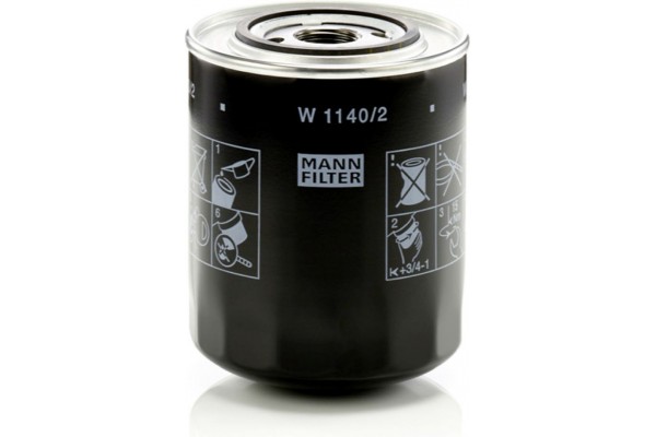 MANN-FILTER Φίλτρο Λαδιού - W 1140/2