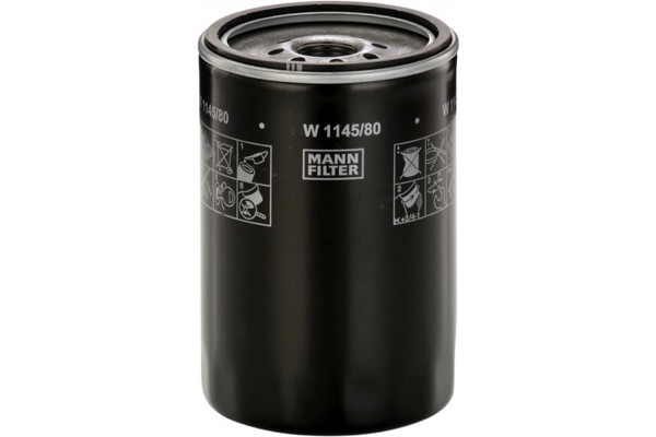 MANN-FILTER Φίλτρο Λαδιού - W 1145/80