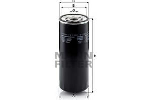 MANN-FILTER Φίλτρο Λαδιού - W 11 102/1