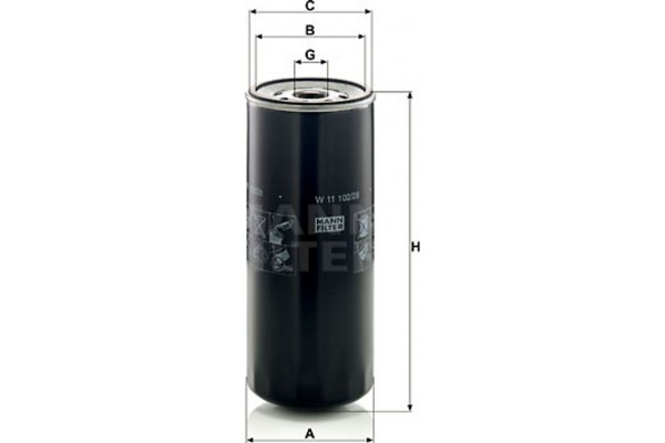 MANN-FILTER Φίλτρο Λαδιού - W 11 102/28