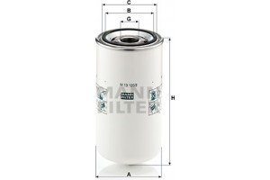 MANN-FILTER Φίλτρο Λαδιού - W 13 120/2