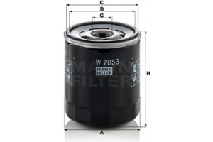 MANN-FILTER Φίλτρο Λαδιού - W 7053