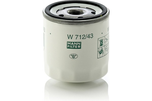 MANN-FILTER Φίλτρο Λαδιού - W 712/43
