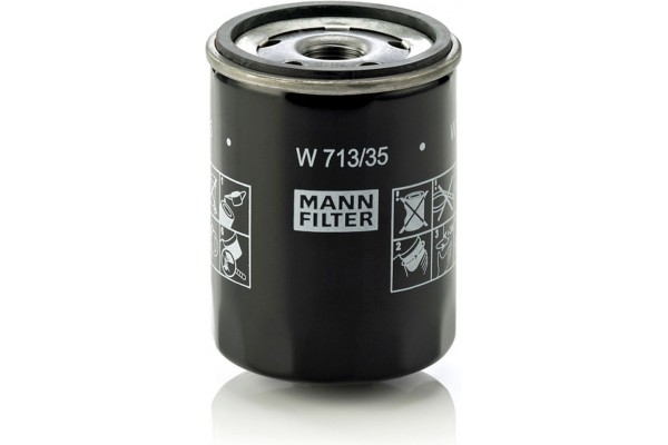 MANN-FILTER Φίλτρο Λαδιού - W 713/35