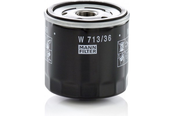 MANN-FILTER Φίλτρο Λαδιού - W 713/36