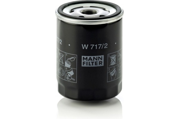 MANN-FILTER Φίλτρο Λαδιού - W 717/2
