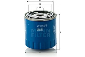 MANN-FILTER Φίλτρο Λαδιού - W 815/3