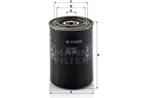 MANN-FILTER Φίλτρο Λαδιού - W 816/80