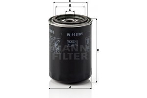 MANN-FILTER Φίλτρο Λαδιού - W 818/81