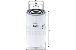 MANN-FILTER Φίλτρο Λαδιού - W 9019