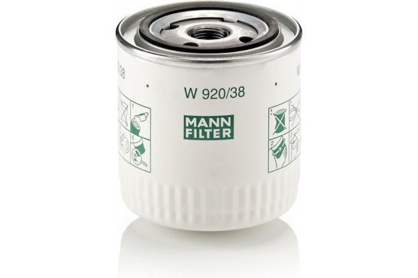 MANN-FILTER Φίλτρο Λαδιού - W 920/38