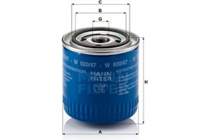MANN-FILTER Φίλτρο Λαδιού - W 920/47
