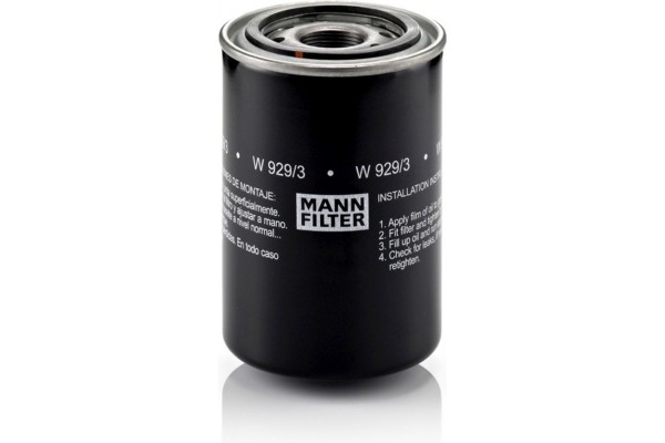 MANN-FILTER Φίλτρο Λαδιού - W 929/3