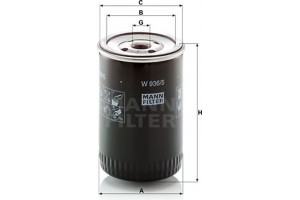 MANN-FILTER Φίλτρο Λαδιού - W 936/5