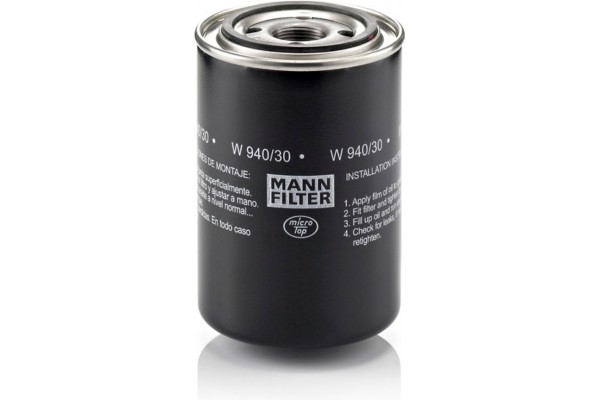MANN-FILTER Φίλτρο Λαδιού - W 940/30