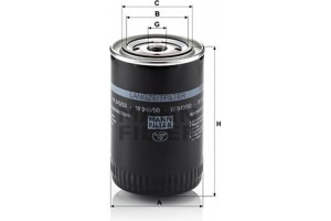 MANN-FILTER Φίλτρο Λαδιού - W 940/50