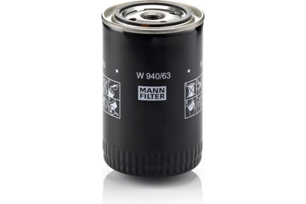 MANN-FILTER Φίλτρο Λαδιού - W 940/63