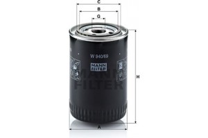 MANN-FILTER Φίλτρο Λαδιού - W 940/69
