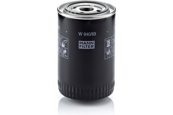 MANN-FILTER Φίλτρο Λαδιού - W 940/69