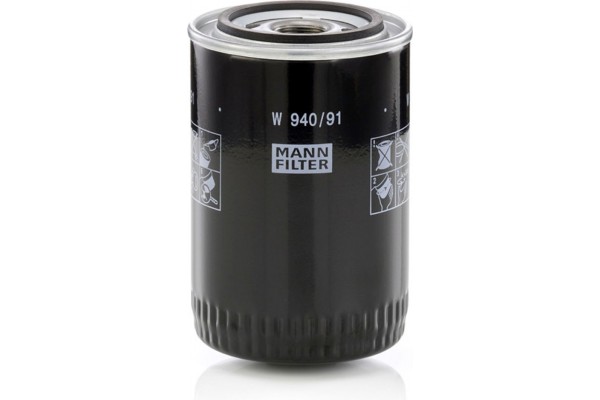 MANN-FILTER Φίλτρο Λαδιού - W 940/91