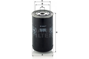 MANN-FILTER Φίλτρο Λαδιού - W 950/7