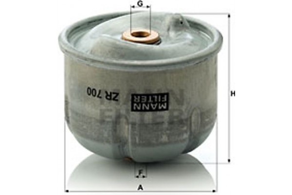 MANN-FILTER Φίλτρο Λαδιού - Zr 700 X